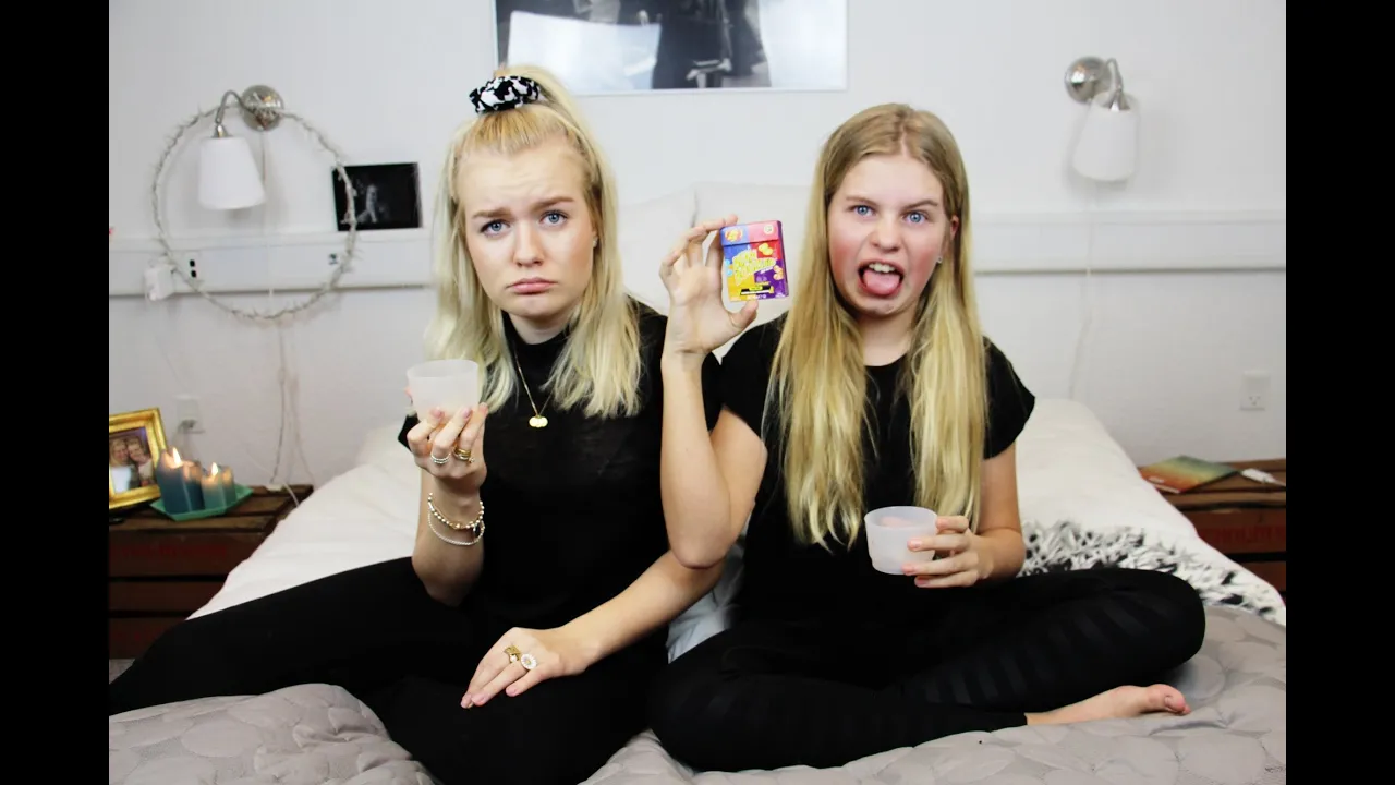 BEAN BOOZLED CHALLENGE MED MIN SØSTER!