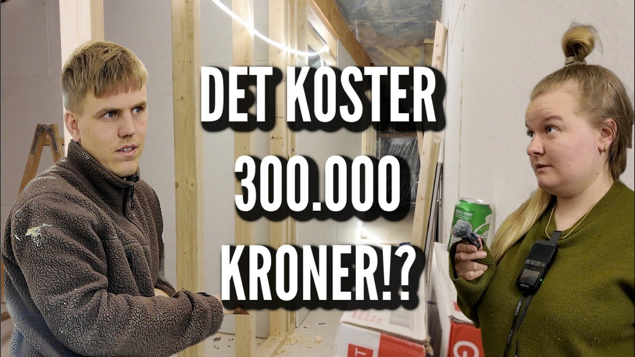 Mikkel bygger skillevægge og laver flydespartel | Livet på gården Ep. 84