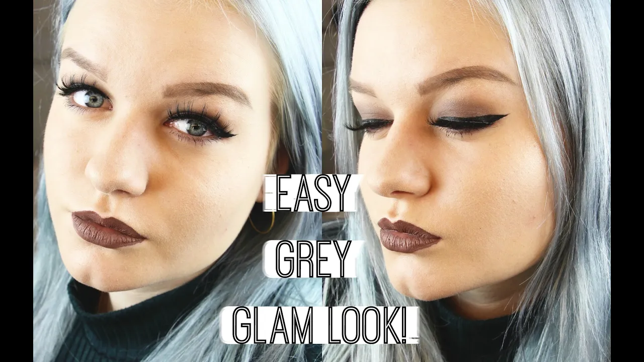 Easy grey GLAM tutorial!