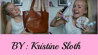 Hvad har Kristine i sin taske? 2013!!