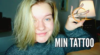MIN FØRSTE TATOVERING