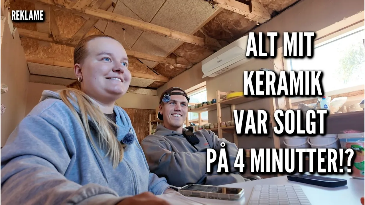 Vi sælger keramik og har min familie på besøg | Livet på gården Ep. 63