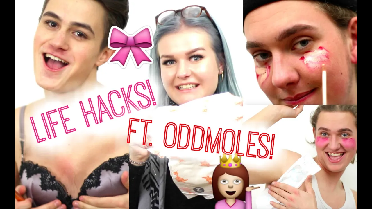 8 LIFE HACKS ALLE BURDE KENDE! ft. ODDMOLES
