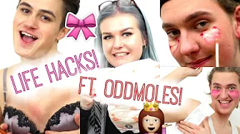 8 LIFE HACKS ALLE BURDE KENDE! ft. ODDMOLES