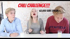 Chili Challenge! 60.000 SUBSCRIBERS SPECIAL!