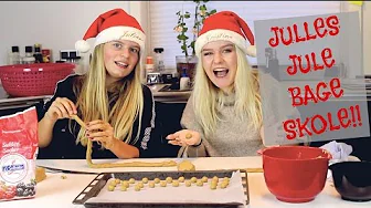 JULLES JULE BAGE SKOLE: Pebernødder! ll Kristine's Jul 2015 #2!