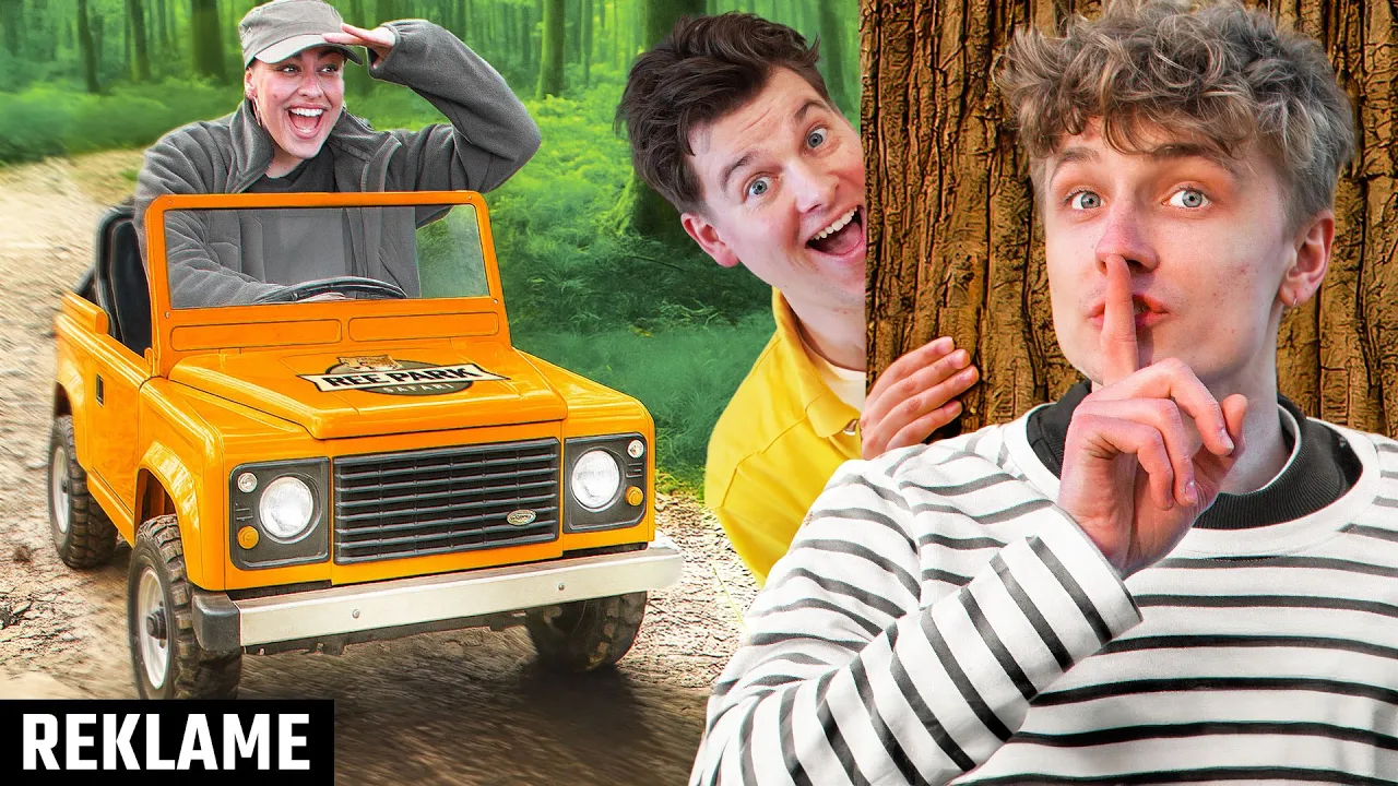 GEMMELEG I DYREPARK med @MrSpyplant og Sælma