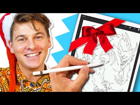 TEGNER julegave til dreng med kræft | Lakserytteren