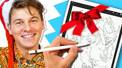 TEGNER julegave til dreng med kræft | Lakserytteren