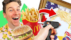 KUNSTVÆRK AF McDonalds!! (Donald Trump) | Lakserytteren