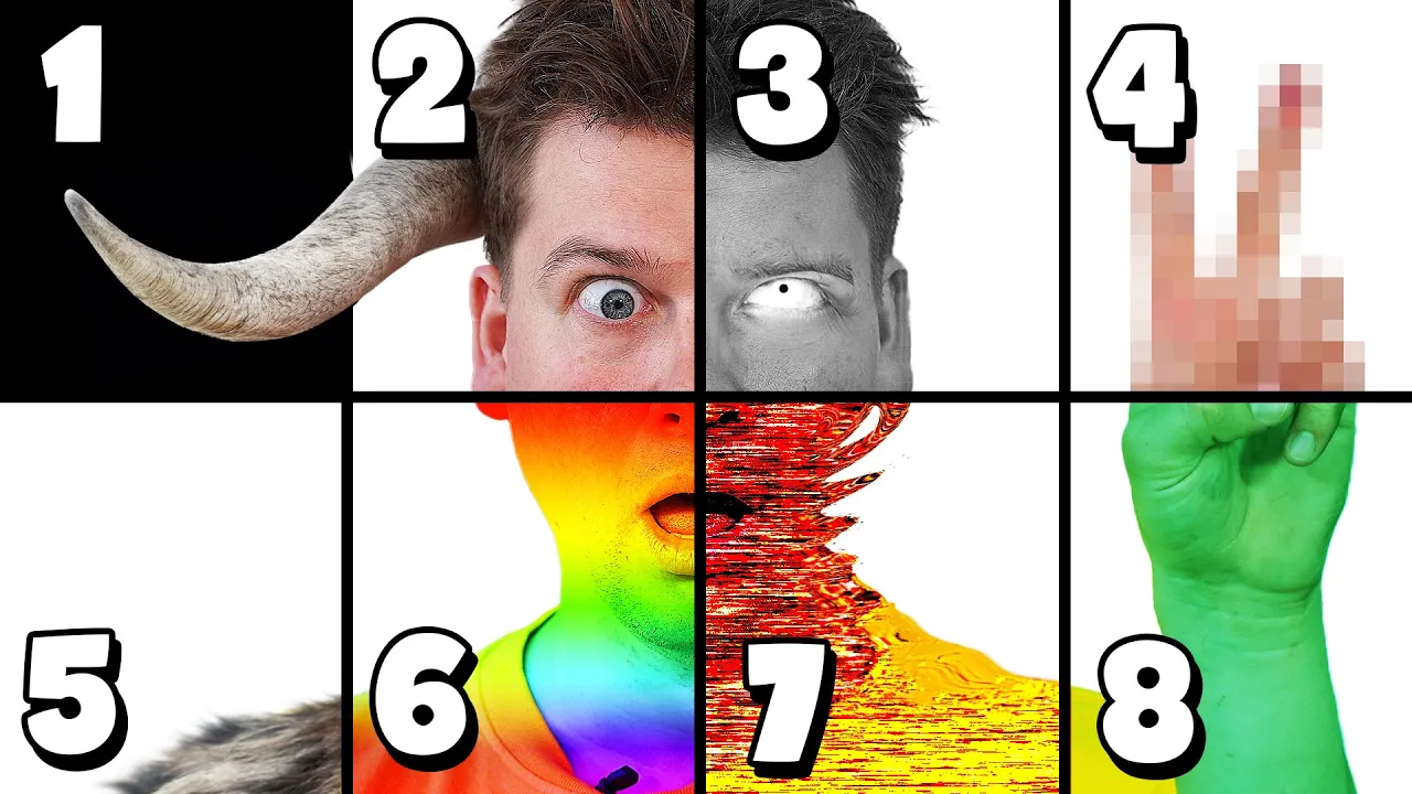 1 tegning - 8 måder at tegne på!