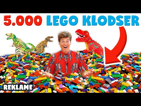KUNSTVÆRK AF 5000 LEGO klodser! | Lakserytteren