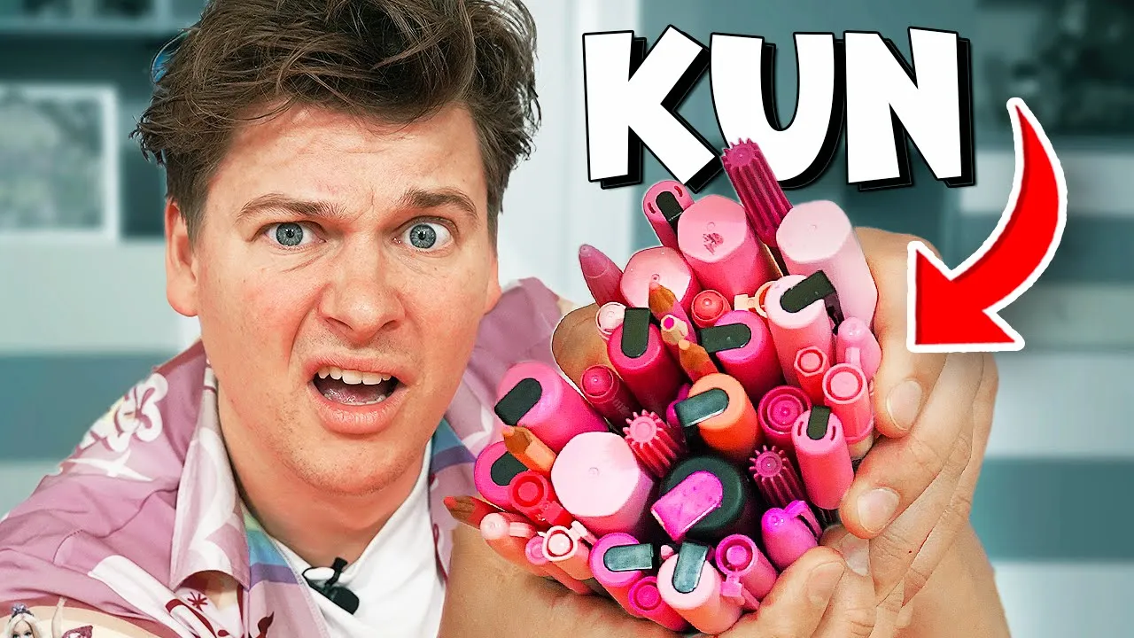 Må kun tegne med PINK!