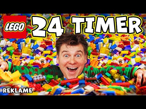 Bygger med LEGO klodser i 24 TIMER