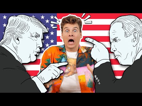 Tegner USA's næste præsident! Donald Trump VS. Joe Biden! | Lakserytteren
