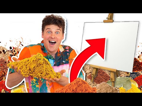 Maler et kunstværk med KRYDDERIER! | Lakserytteren