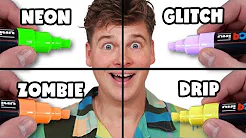 1 tegning - 4 måder at tegne på!