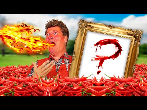 Maler et kunstværk af CHILLI ... og SPISER DET! | Lakserytteren
