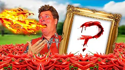 Maler et kunstværk af CHILLI ... og SPISER DET! | Lakserytteren