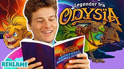 Læser højt fra min bog! | Legender fra Odysïa | Lakserytteren