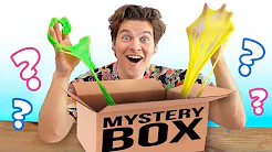 Åbner en SLIME MYSTERY BOX … (Selvlysende slim!)| Lakserytteren