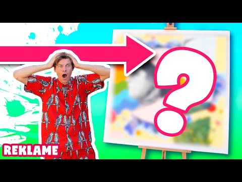 Maler et KÆMPE kunstværk! | Lakserytteren