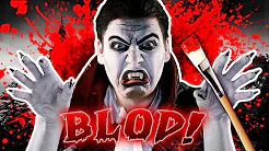 MALER MED BLOD!! * Halloween Special * | Lakserytteren
