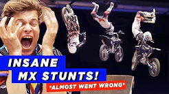 INSANE motorbike jumps! *ALMOST WENT WRONG* | w. Alex Porsing & Mike Jensen | HelloRasmus x RedBull