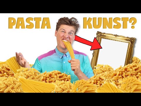 KUNSTVÆRK AF PASTA! | Lakserytteren