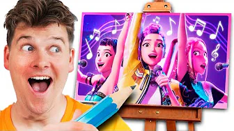 KPop Demon Hunters BESTEMMER min tegning!