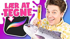 LÆR AT TEGNE 2 - 10 GODE RÅD + PROCREATE TUTORIAL | Lakserytteren