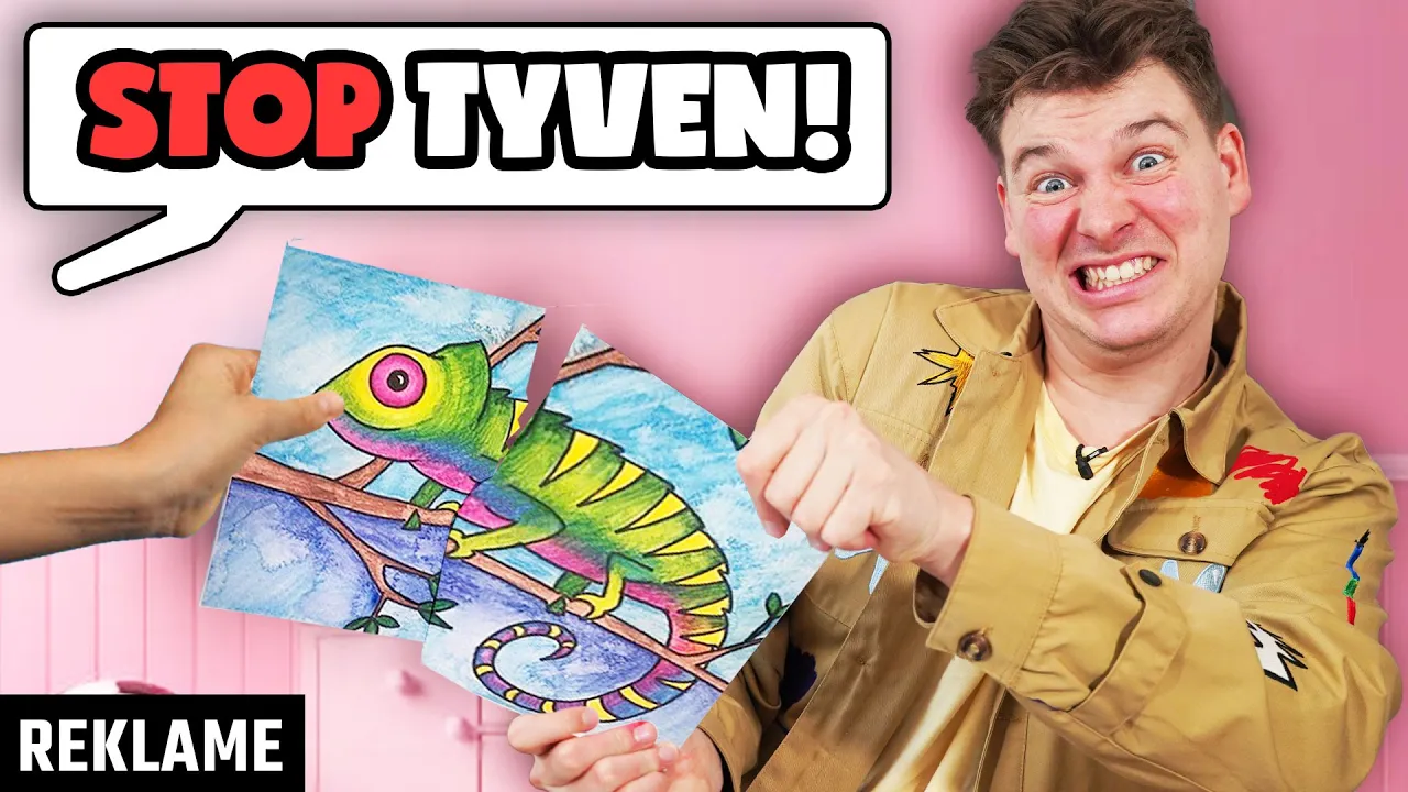 STJÆLER mine fans tegninger!