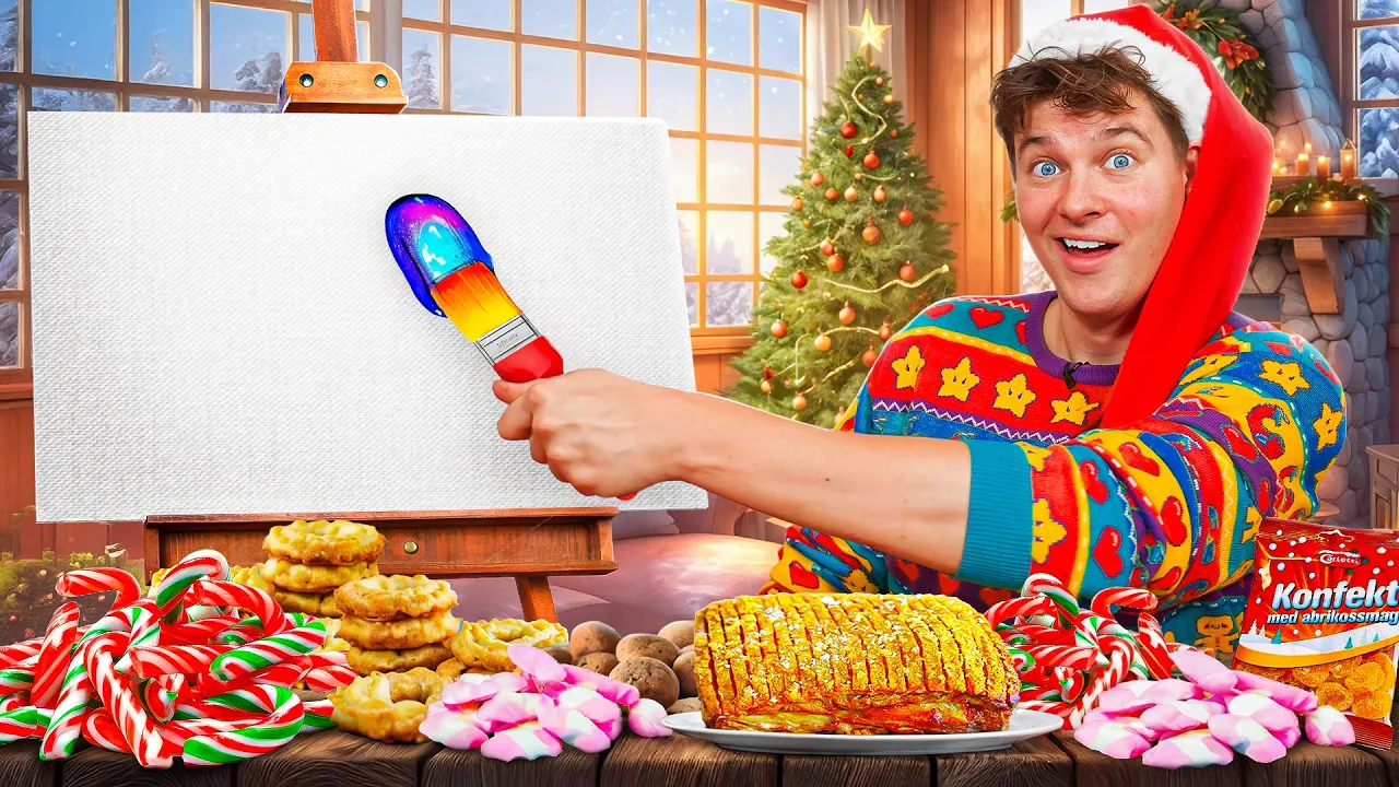 Kunstværk af JULEMAD!