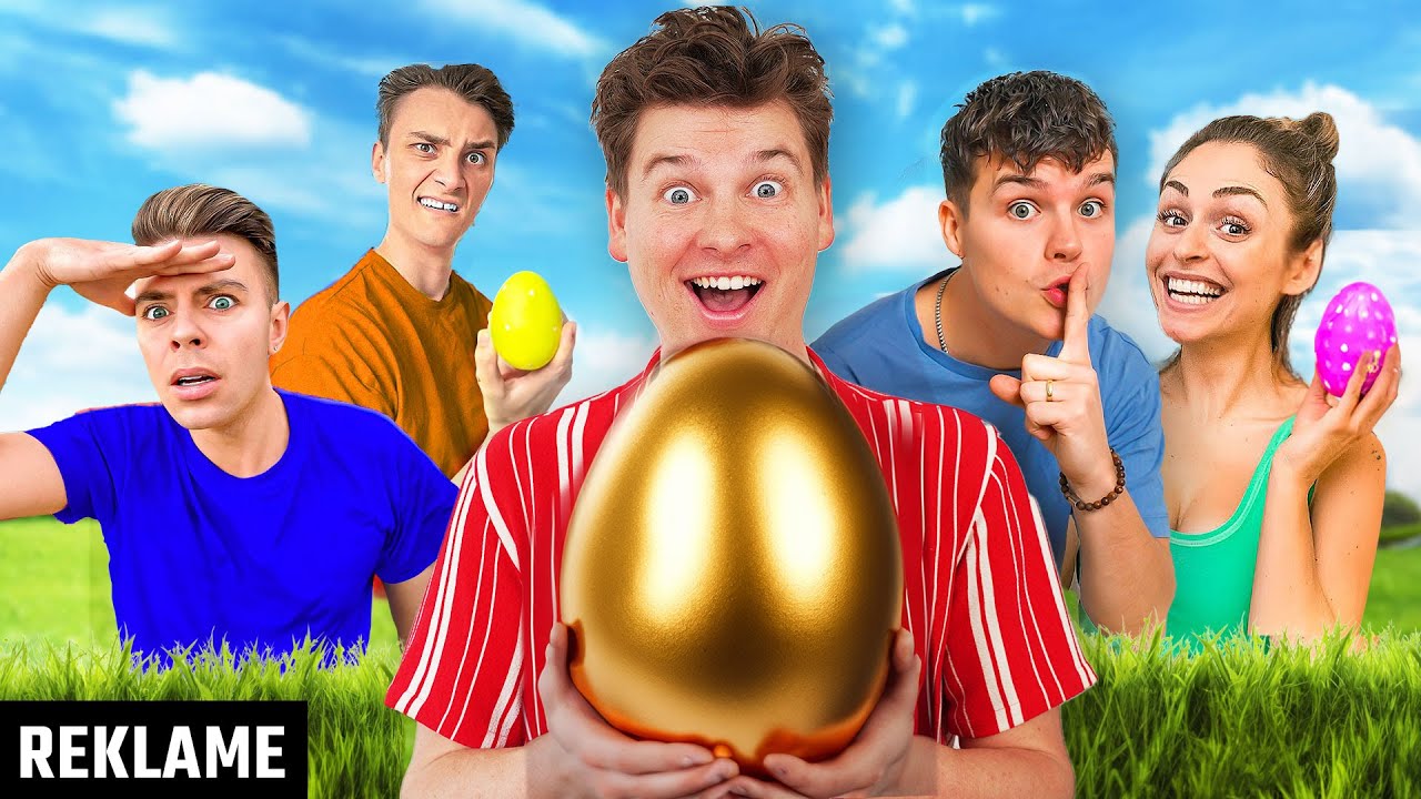 KÆMPE ÆGGEJAGT med YouTubere!