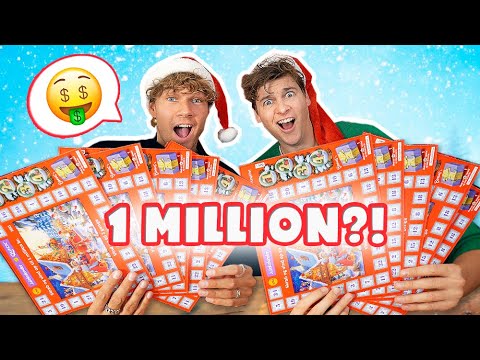 Vi brugte 1000 kr på skrabelodder, og VANDT ... m. Christopher Stampe - 8. december | Lakserytteren