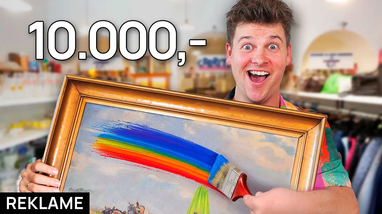 MALER PÅ KUNSTVÆRK TIL 10.000 KR!