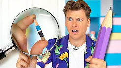 MIKRO vs GIGA blyant!| Lakserytteren