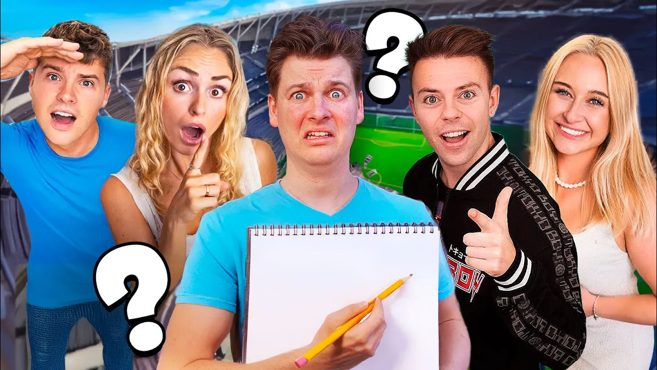 YouTubere bestemmer min tegning - til JAS OG MIKA GAMESHOW!