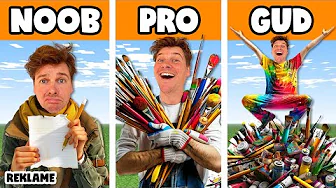 NOOB vs PRO vs GUD - TEGNECHALLENGE!