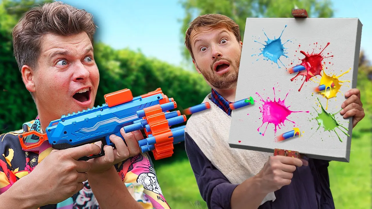 Male med 10 forskellige VÅBEN!