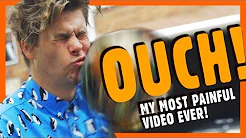 ALMOST BROKE MY NOSE (very painful!!)