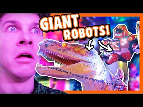 Sindsygt ROBOTSHOW i Tokyo!  | HelloRasmus