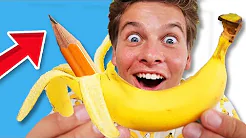 Tegner med Bananer! *EKSPERIMENT* | Lakserytteren