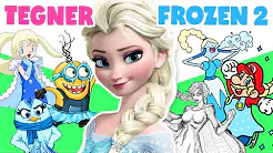 TEGNER FROZEN 2 som andre tegneserier| Lakserytteren