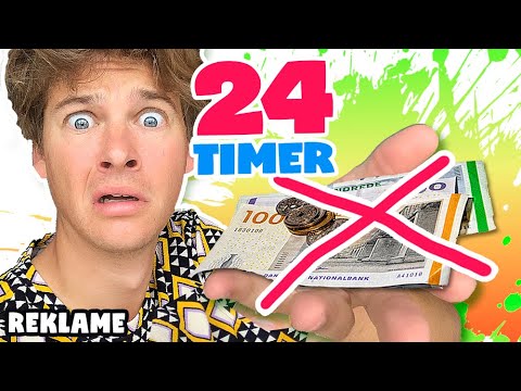 24 timer UDEN PENGE - Bliver nødt til at sælge mine tegninger! | Lakserytteren