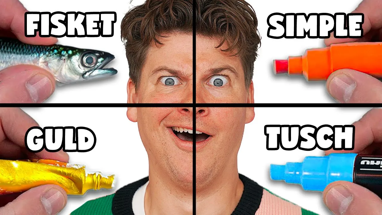 1 tegning - 4 måder at tegne på!