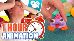 How to Make Stop Motion Videos | 1 HOUR Challenge | HelloRasmus