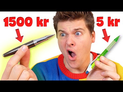 Tester kuglepind DYR vs BILLIG! | Lakserytteren