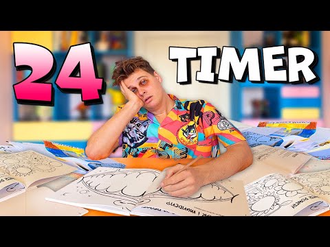 Tegner i 24 TIMER ... igen! | Lakserytteren