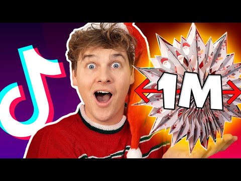 TikTok Julehack: Vildeste GENBRUGS julepynt! - Jul med Lakse - 9. December | Lakserytteren